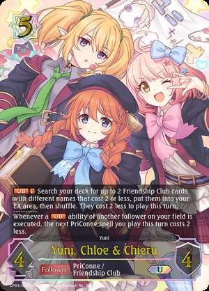 Yuni, Chloe & Chieru