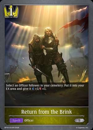 Return from the Brink