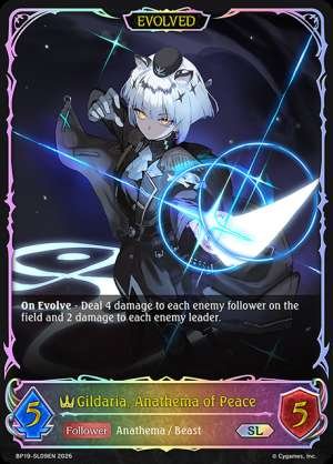 Gildaria, Anathema of Peace