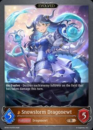 Snowstorm Dragonewt