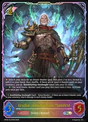 Izudia, Annihilation Manifest