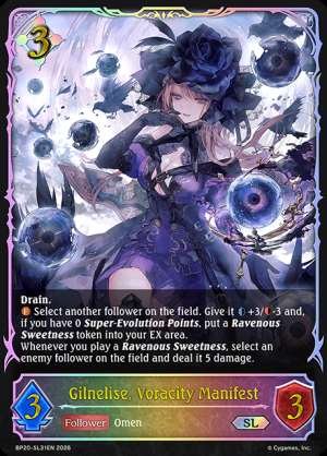 Gilnelise, Voracity Manifest