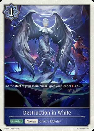 Destruction in White
