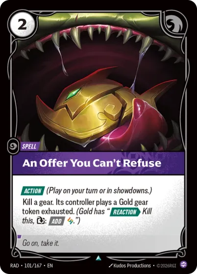 An Offer You Can't Refuse