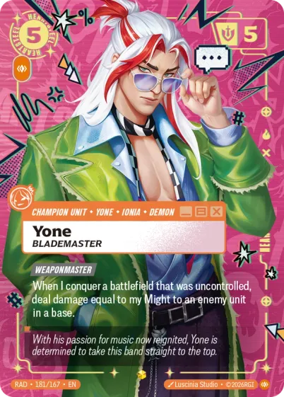 Yone, Blademaster