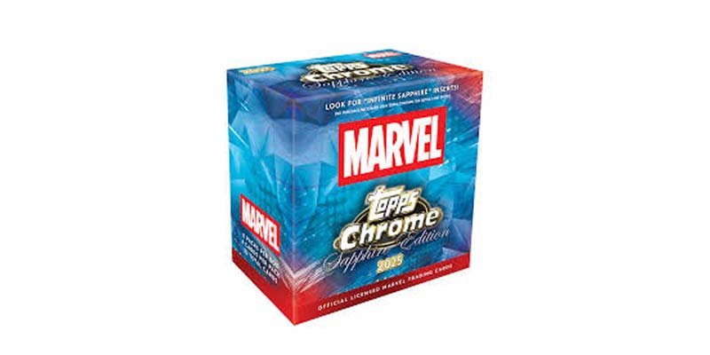 2025 TOPPS Chrome Marvel Sapphire Edition