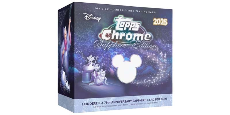 2025 Disney Topps Chrome Sapphire