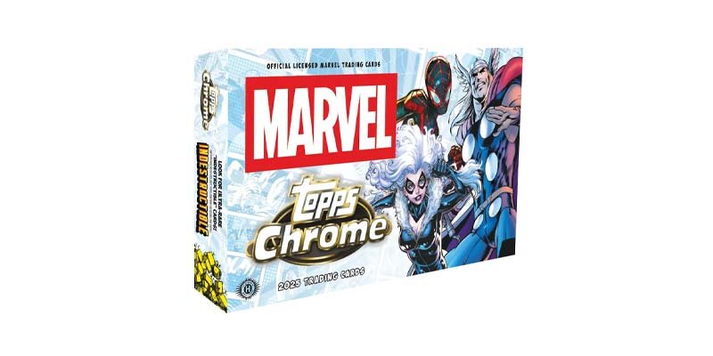 Topps Chrome Marvel 2025 Logo