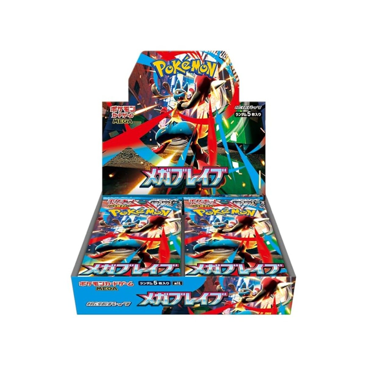 Pokemon Booster Box - Mega Evolutions: M1 Mega Brave [30 Booster Packs]