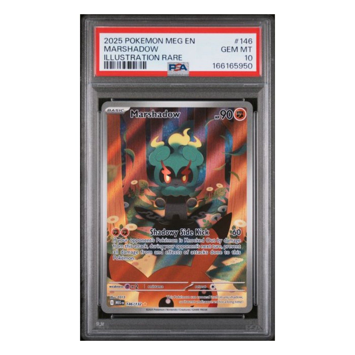 Marshadow Illustration Rare 146/132 PSA 10