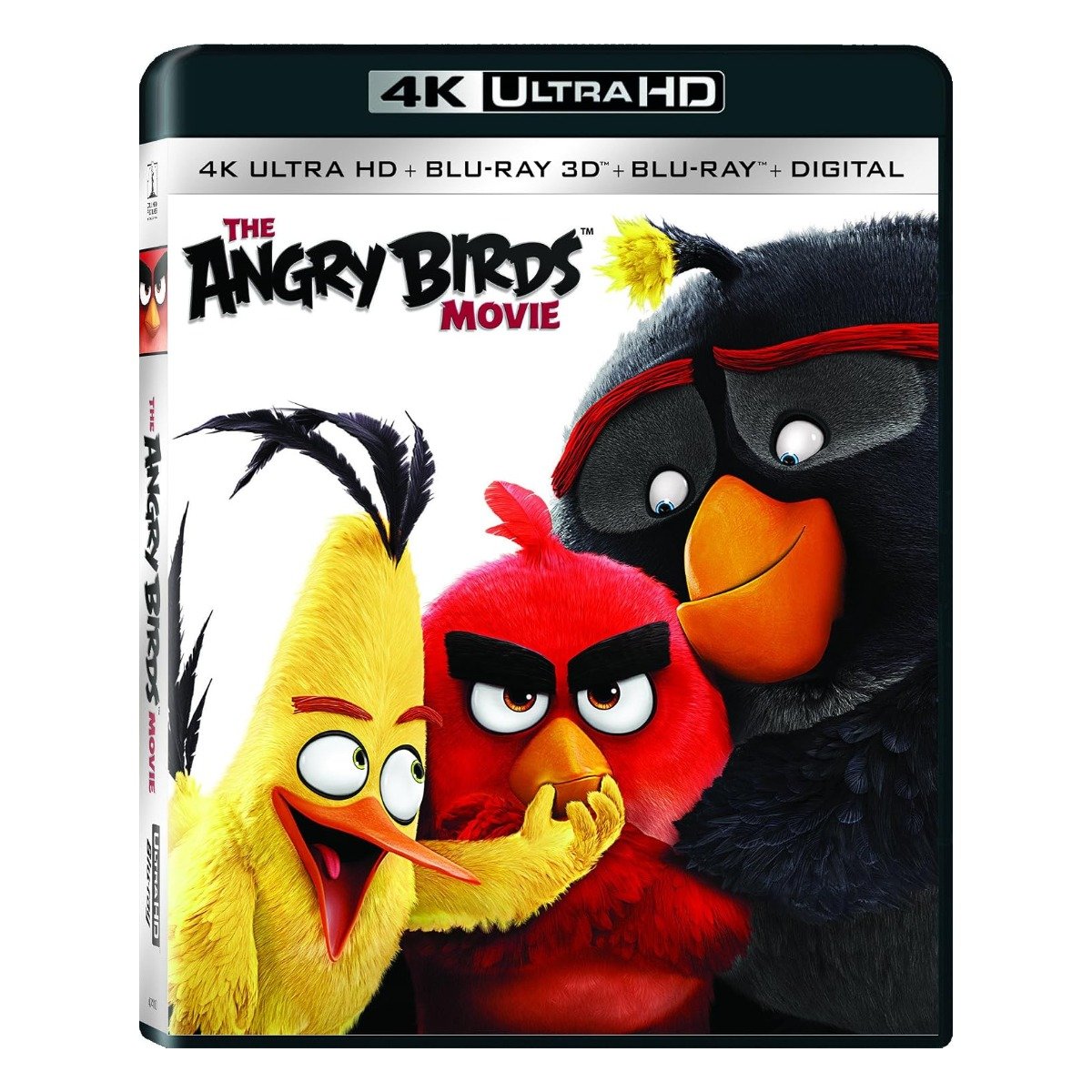 The Angry Birds Movie [2016] 4K Ultra HD + Blu-ray 3D + Blu-ray