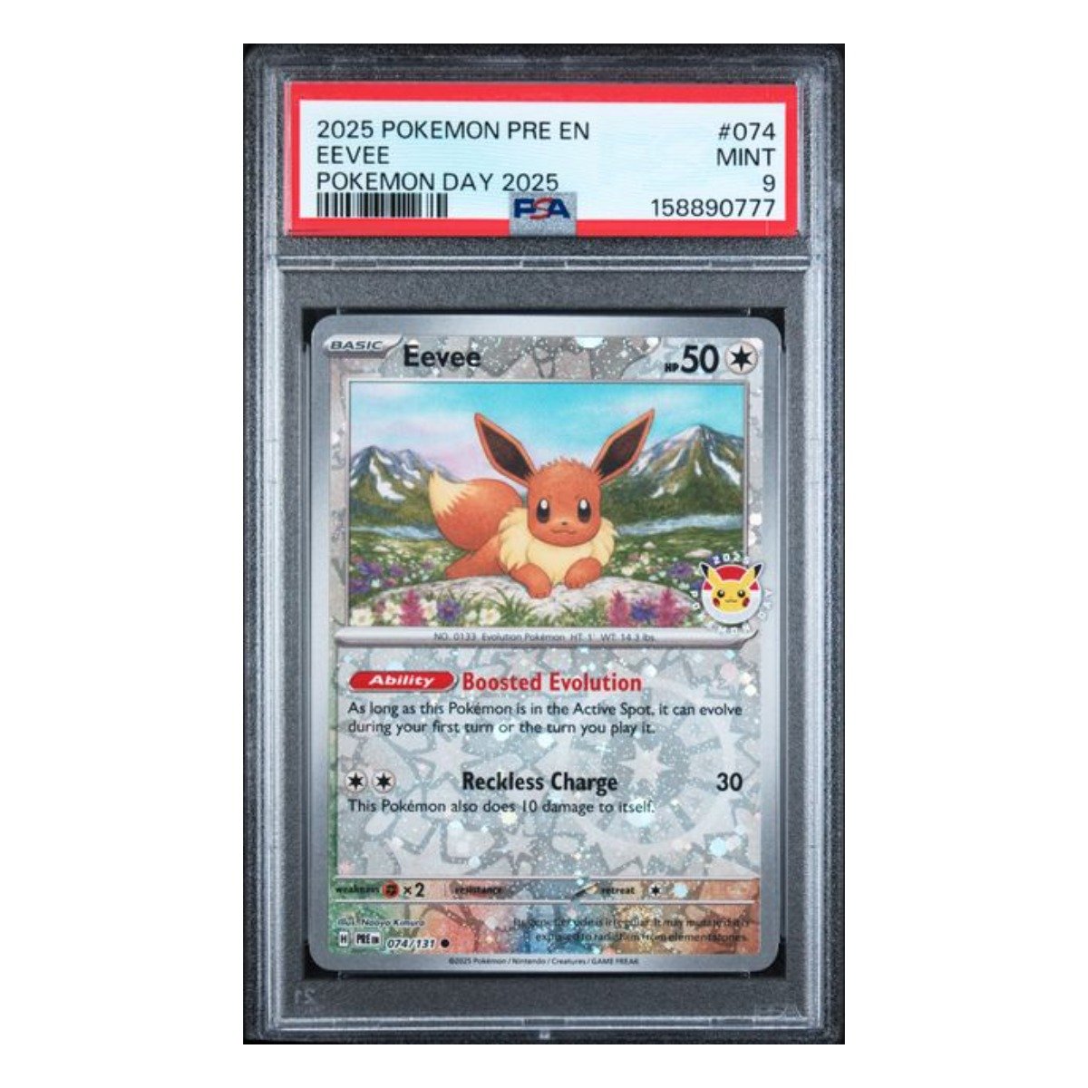 Eevee Promo 074/131 PSA 9