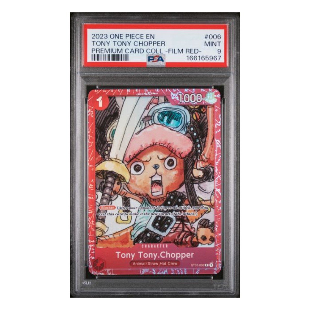 Tony Tony Chopper Common Premium ST01-006 PSA 9
