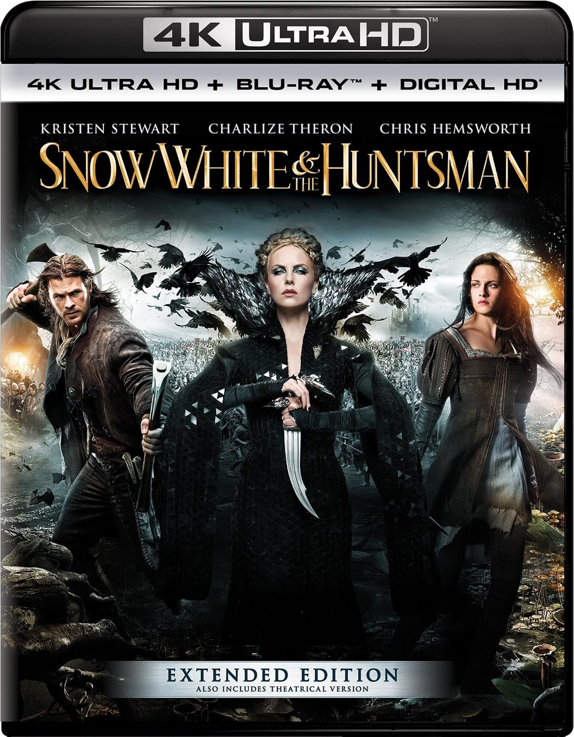 Snow White & the Huntsman [2012] 4K Ultra HD + Blu-ray