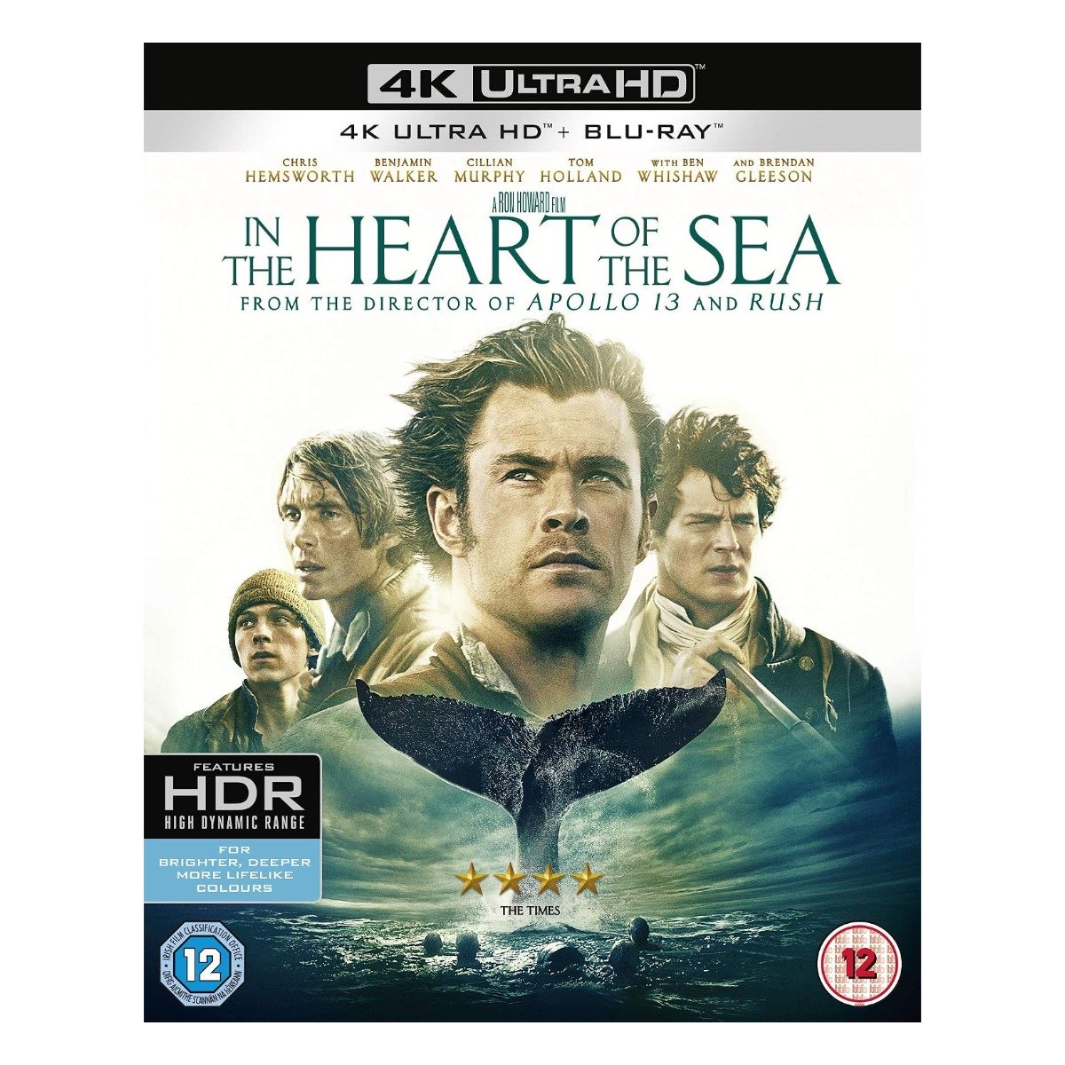 In the Heart of the Sea [2015] 4K Ultra HD + Blu-ray