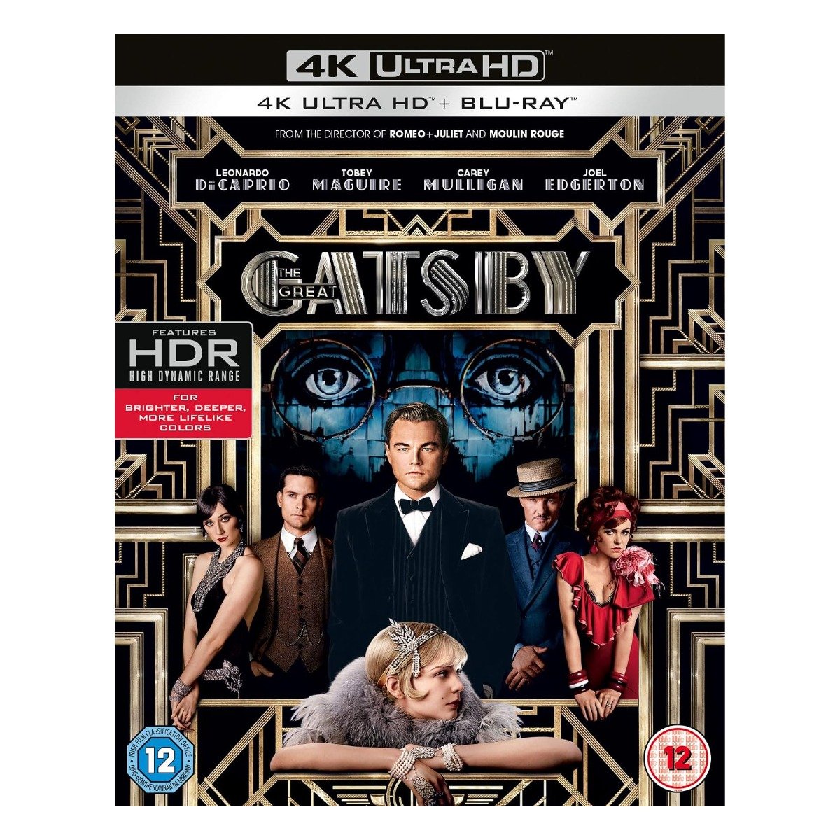 The Great Gatsby [2013] 4K Ultra HD + Blu-ray