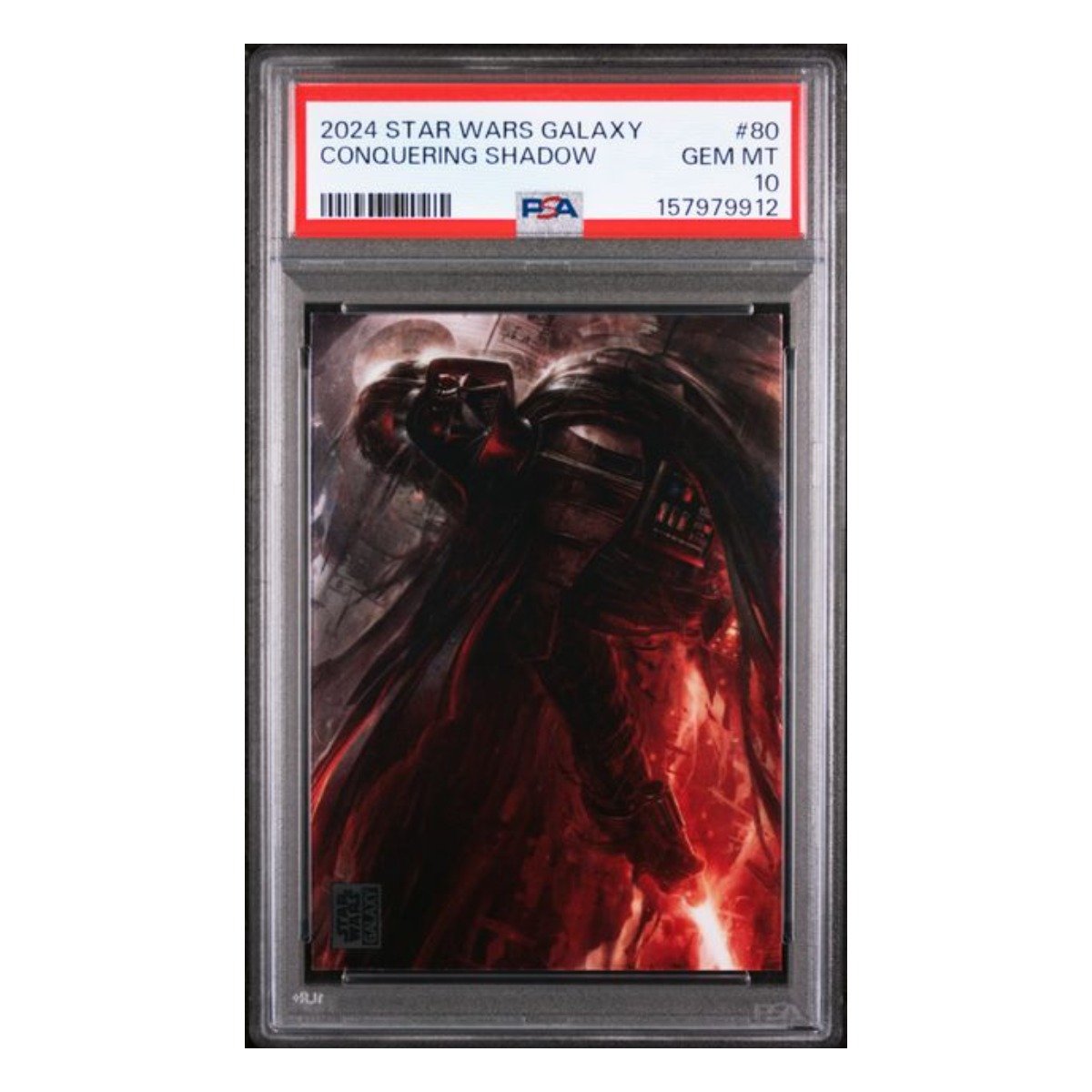 Darth Vader Conquering Shadows Base 80 PSA 10