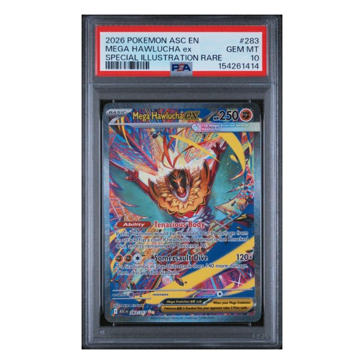 Mega Hawlucha ex Illustration Rare 283/217