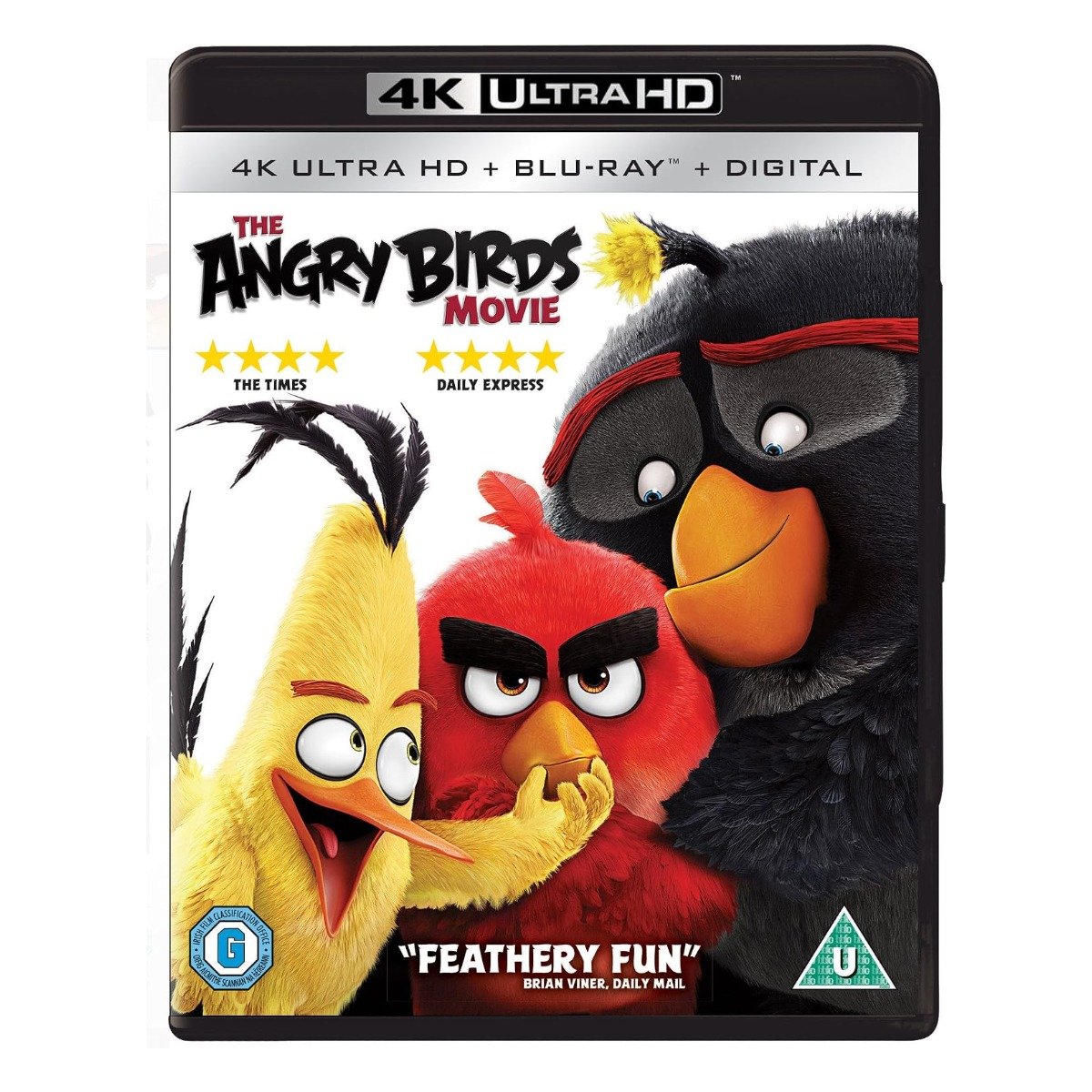 The Angry Birds Movie [2016] 4K Ultra HD + Blu-ray