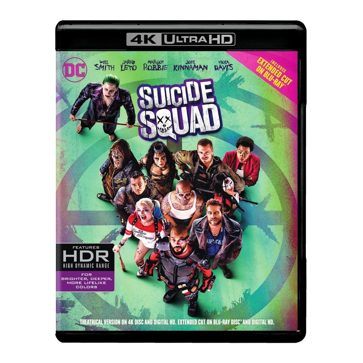 Suicide Squad [2016] 4K Ultra HD + Blu-ray