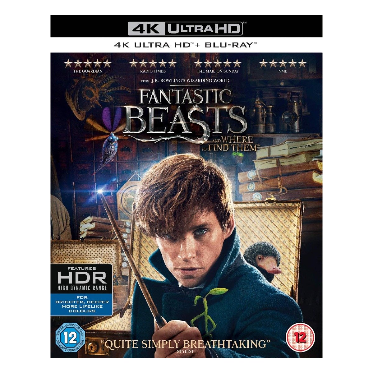 Fantastic Beasts and Where to Find Them [2016] 4K Ultra HD + Blu-ray