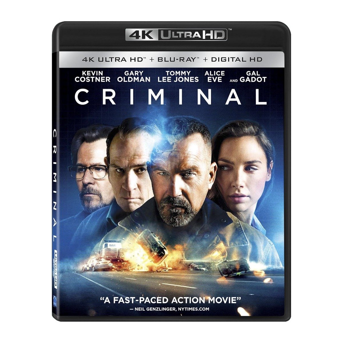 Criminal [2016] 4K Ultra HD + Blu-ray