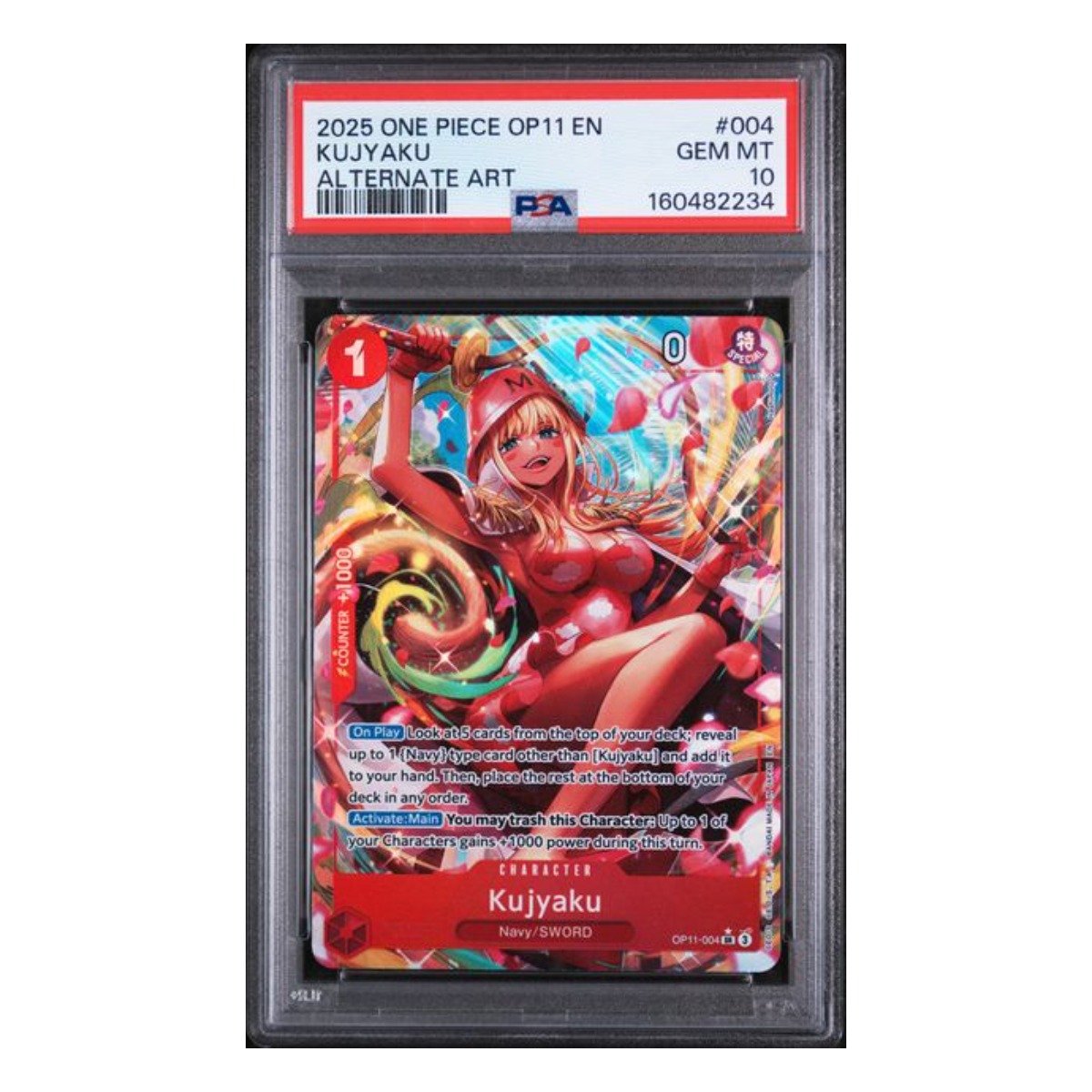 Kujyaku SR Alt Art OP11-004 PSA 10