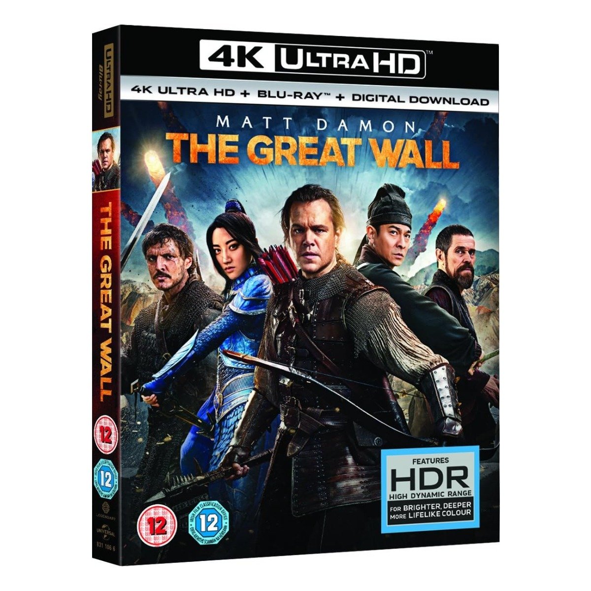 The Great Wall [2016] 4K Ultra HD + Blu-ray