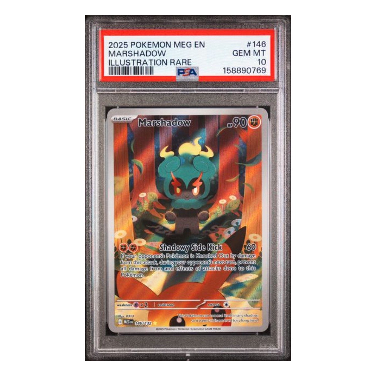 Marshadow Illustration Rare 146/132 PSA 10