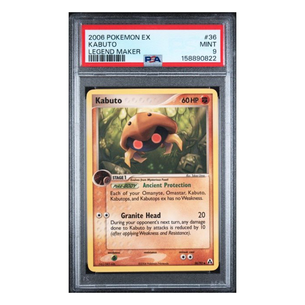 Kabuto Uncommon 36/92 PSA 9